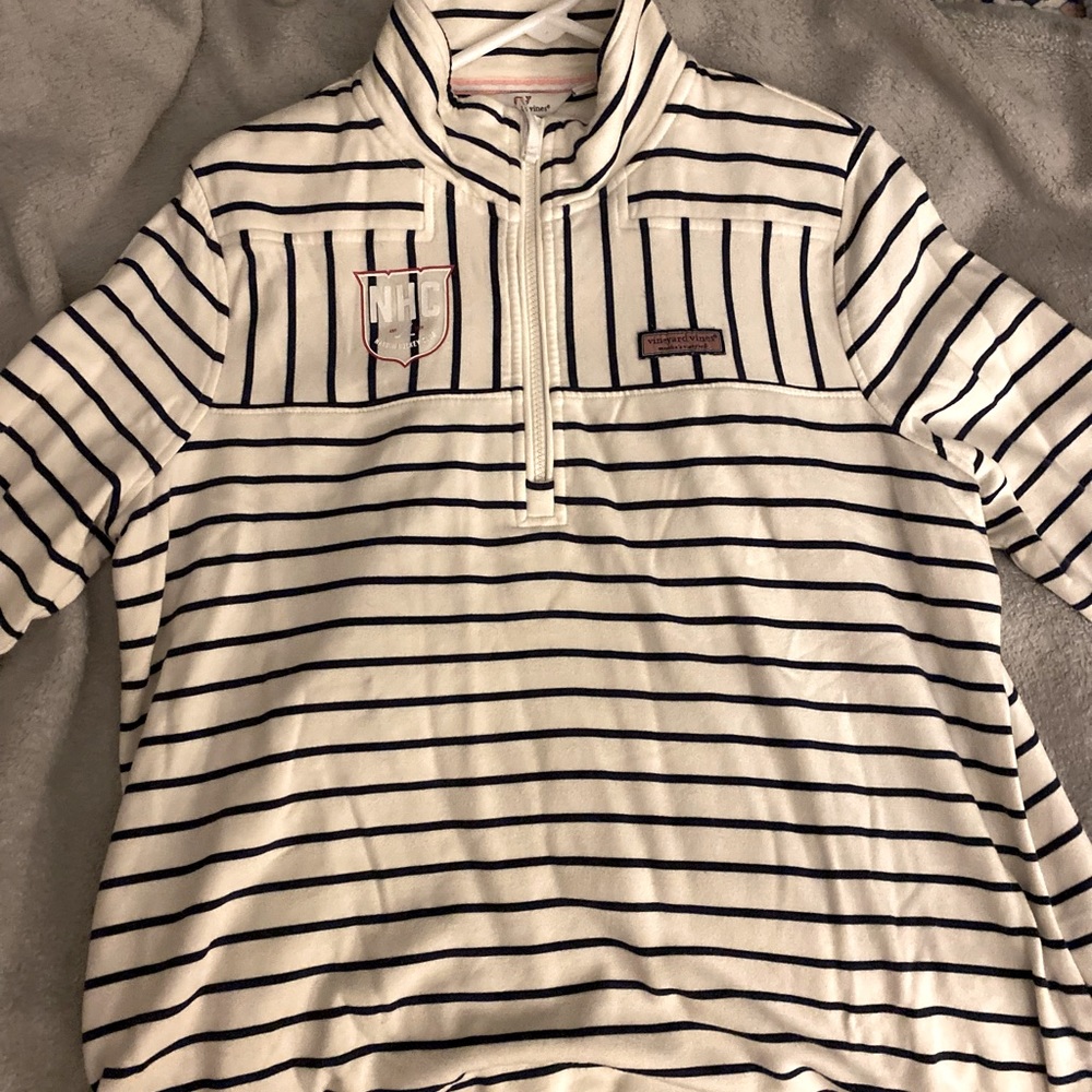 VINEYARD VINES X BARSTOOL SPORTS - Nardini Hockey Club quarter zip